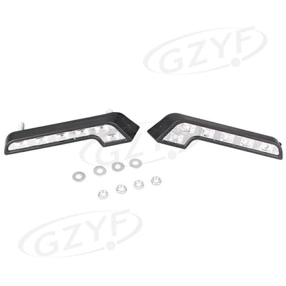 6-LED Daytime Running Lights Universal Euro Style 7-Tube Pair