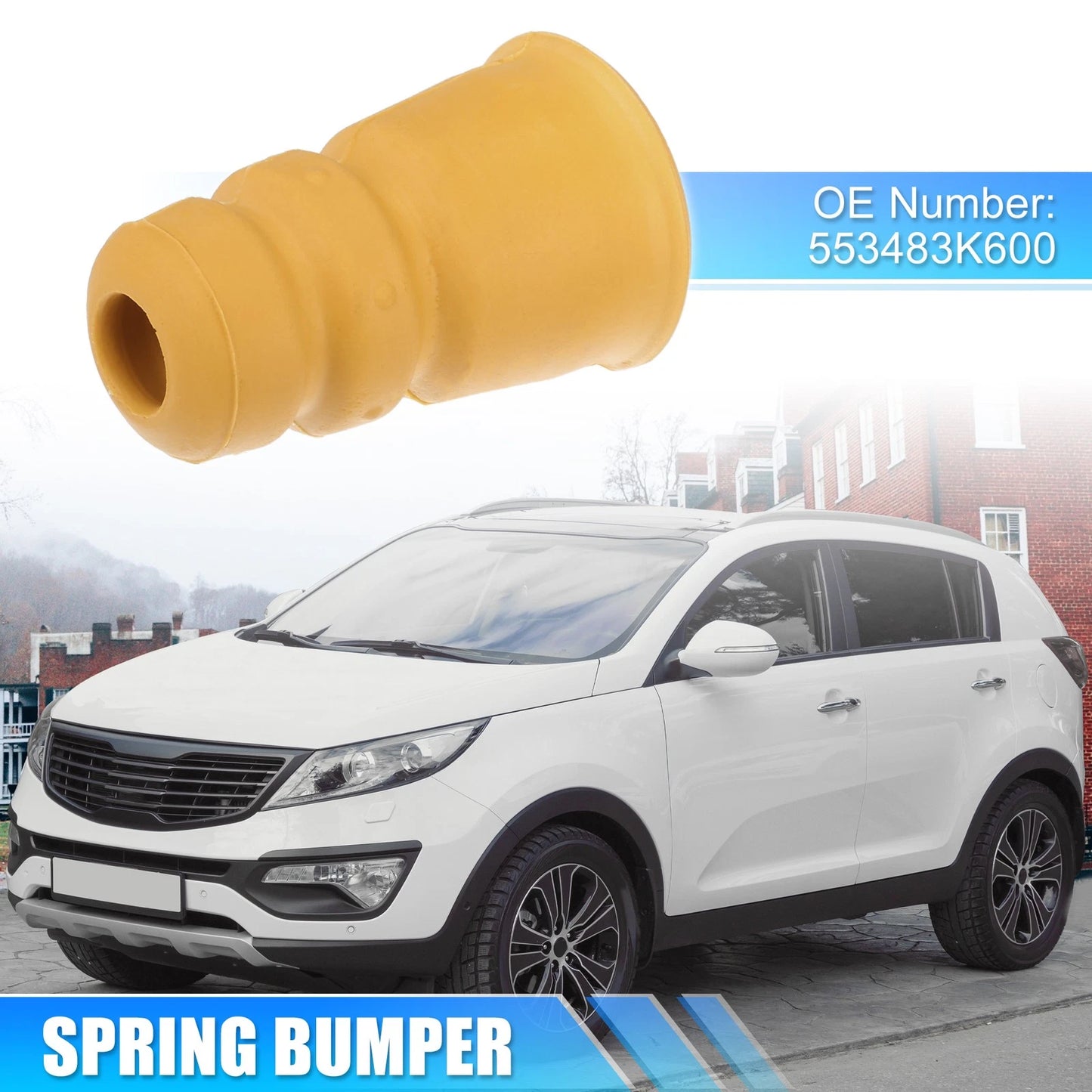 Rear Spring Bumper Step for KIA SPORTAGE (2010-2015)