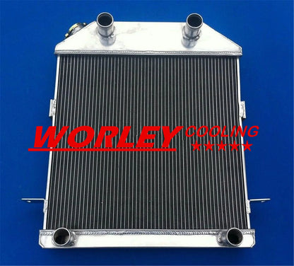 Radiator + Fan for Ford Standard Mercury Flat Head Super Deluxe V8 (1939-1941)