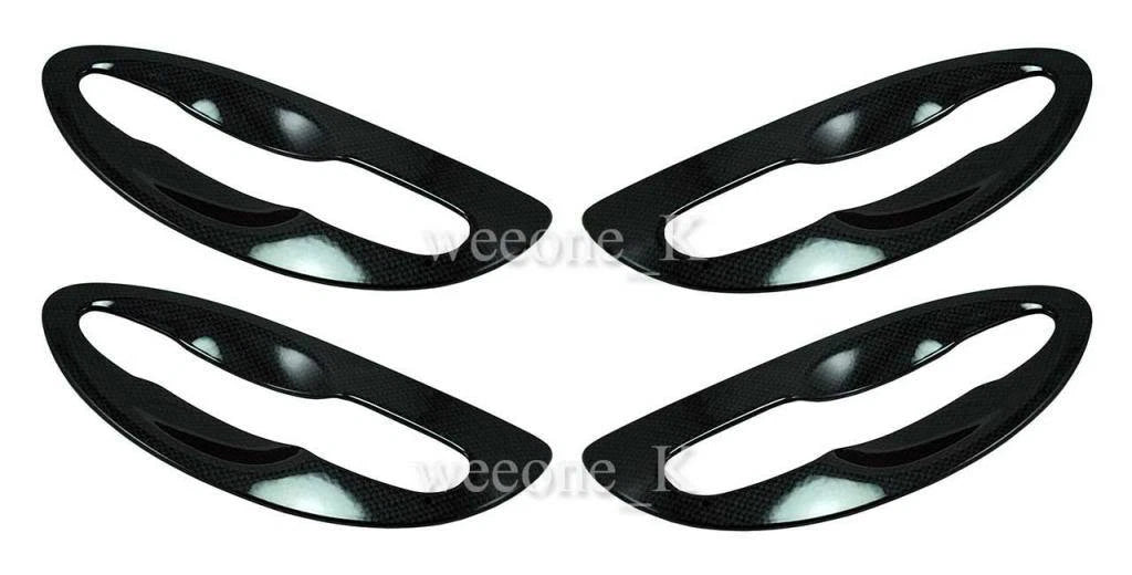 Carbon Door Handle Bowl Cover for Mazda2 Sedan/Hatchback (2003-2023)