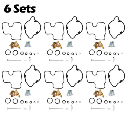 6x Carburetor Repair Kit for Honda GL1500C/GL1500CT Valkyrie 1500 (1997–2003)