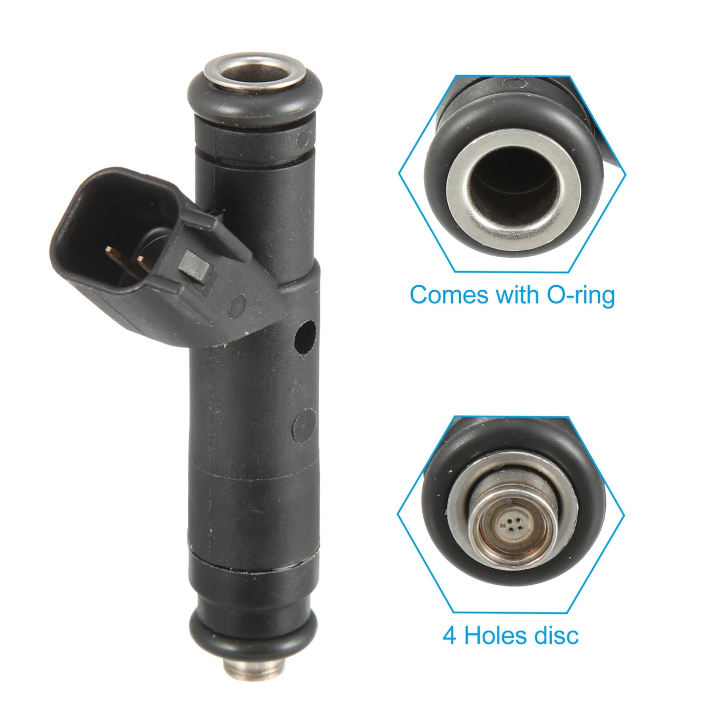 6 x Fuel Injector Nozzles for Ford F-150 XL XLT 4.2L V6 (2002-2003)