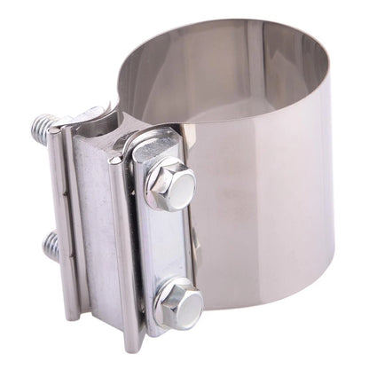 3" OD Stainless Steel Exhaust Clamp for Universal Applications