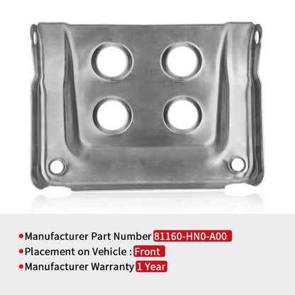Front skid plate for Honda TRX400 TRX450 FourTrax Foreman ES S 4x4