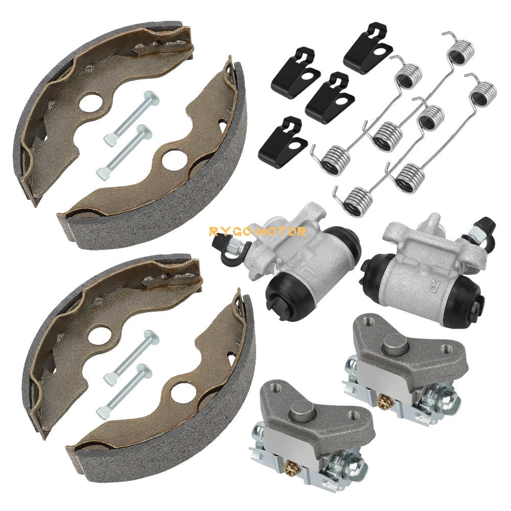 Front Brake Wheel Cylinder Adjuster Shoes Pin Kits for Honda Recon 250 TRX250