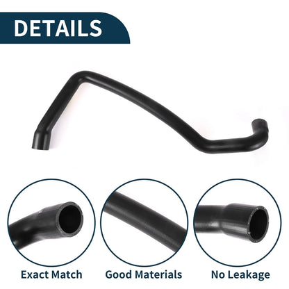 Radiator Hose Water Pipe for Volvo XC90 (2005) - Rubber Black 1 Pcs