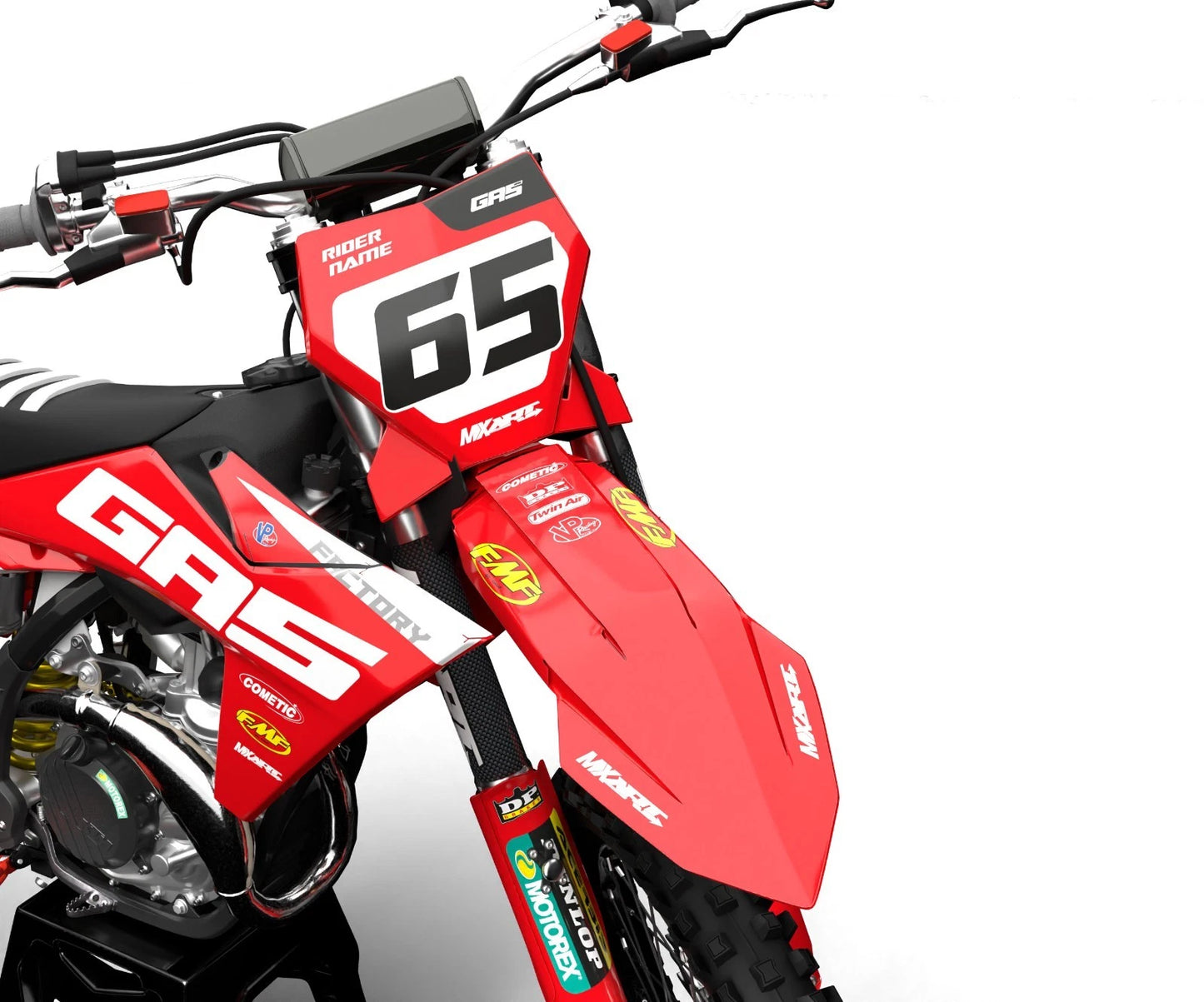 Graphics Decals Stickers for Gas Gas MC 450F (2024-2025)