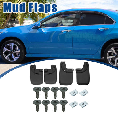Mud Flaps Kit Front & Rear Splash Guard for Toyota Tacoma (2005–2015)