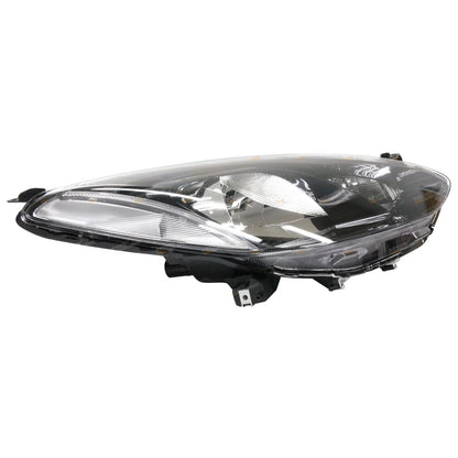 LH+RH  Black Headlights for Mazda 2 (2007 - 2014)