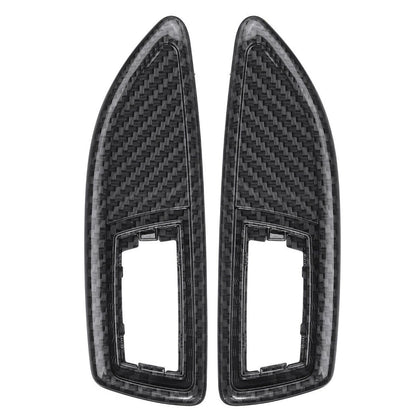 Carbon Fibre Effect Side Repeater Indicator Surrounds for Vauxhall Corsa, Astra (2006-2014)