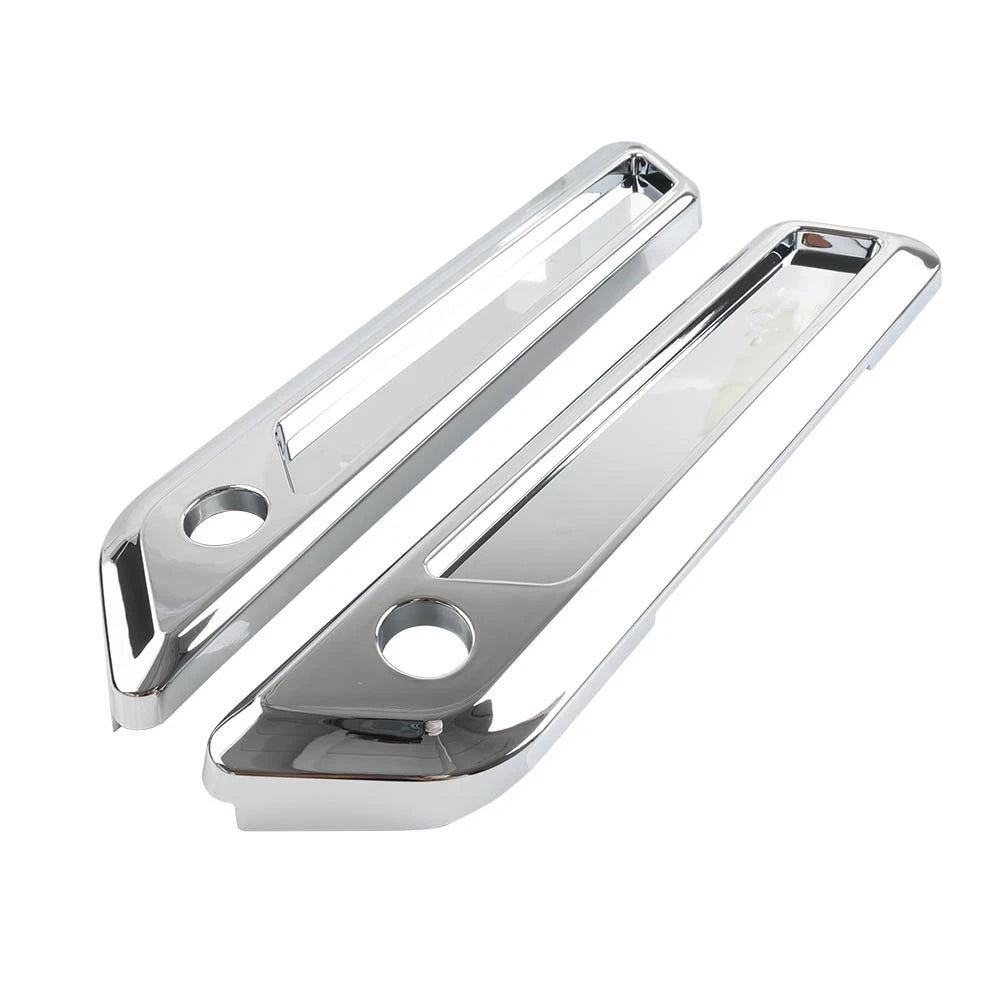 Saddle Bag Hinge Latch Cover Chrome for Harley Touring Electra Glide (2014-2023)
