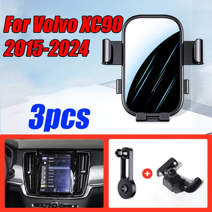 Car Cell Phone Holder Stand Mount Clip for Volvo XC90 (2015–2024)