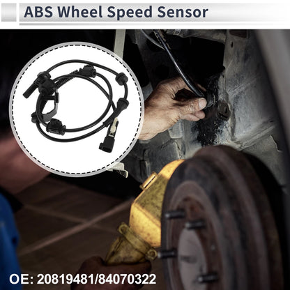 ABS Wheel Speed Sensor for Chevrolet Colorado Front Left/Right (2009-2012)