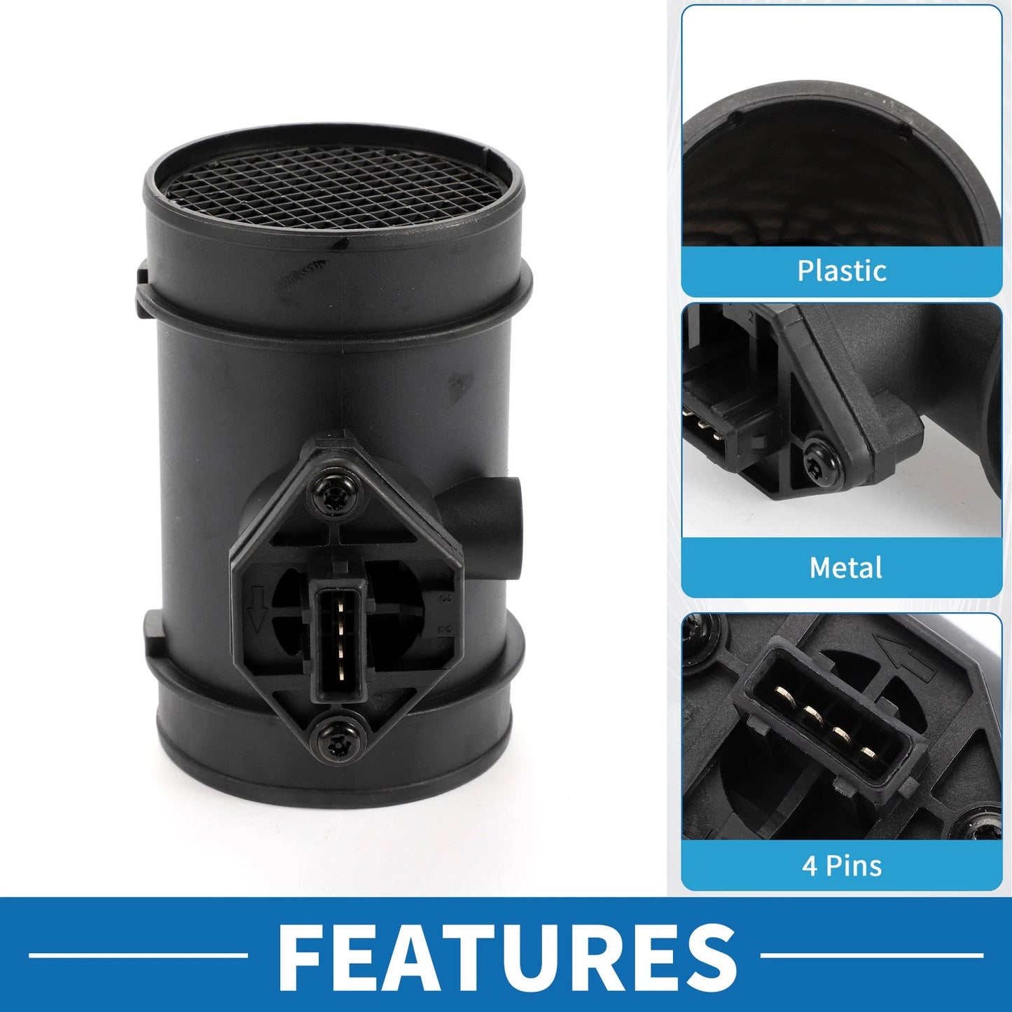 MAF Mass Air Flow Sensor Assembly for Dodge Chrysler Plastic