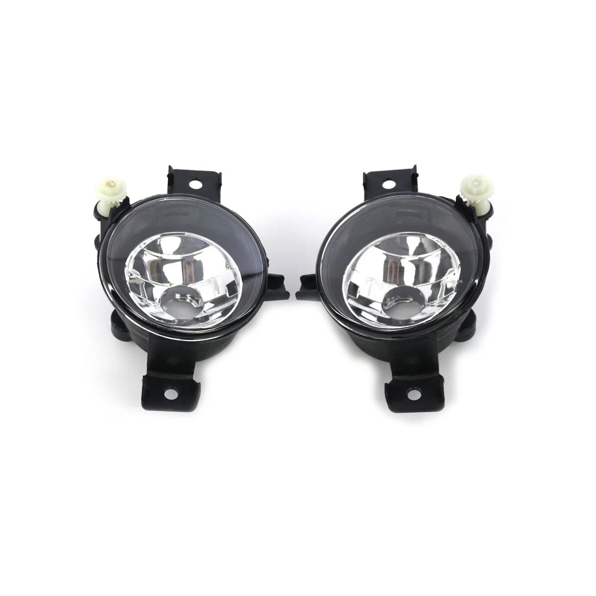 Pair Front Bumper Fog Light Lens Lamp Covers Clear for BMW X5 (2011–2013)