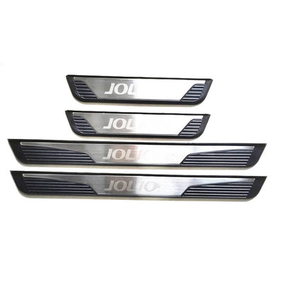 4 Pcs Stainless Door Sill Scuff Plate Covers for Haval JOLION (2021-2022)