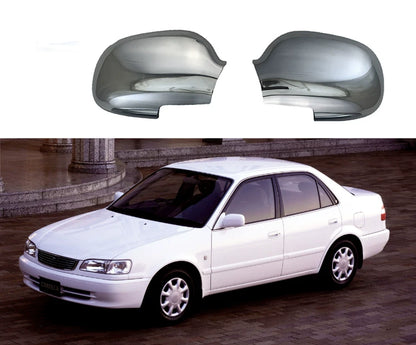 Chrome Car Side Door Mirror Cover Trim for Toyota Corolla AE110 AE100 (1993-2000)