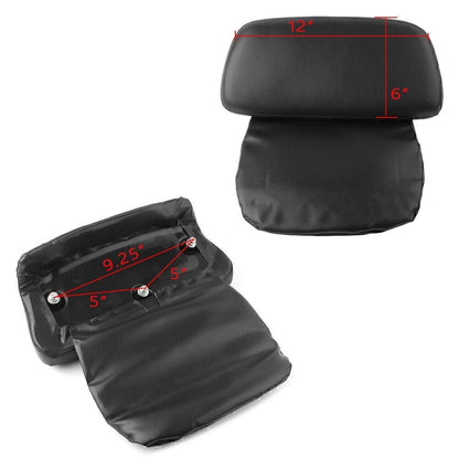 Chopped Backrest Pad for Harley Touring Tri Glide (2014-2023)