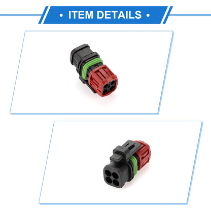 4 Pin Fuel Injector MAP Sensor Connector Plug for VOLVO Truck/Excavator