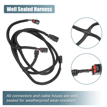 Rear Park Assist Wiring Harness for Dodge RAM 1500 2500 3500 (2013-2023)