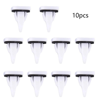 10 x Car Skirt Body Molding Trim Grommet Clips for Mitsubishi Outlander