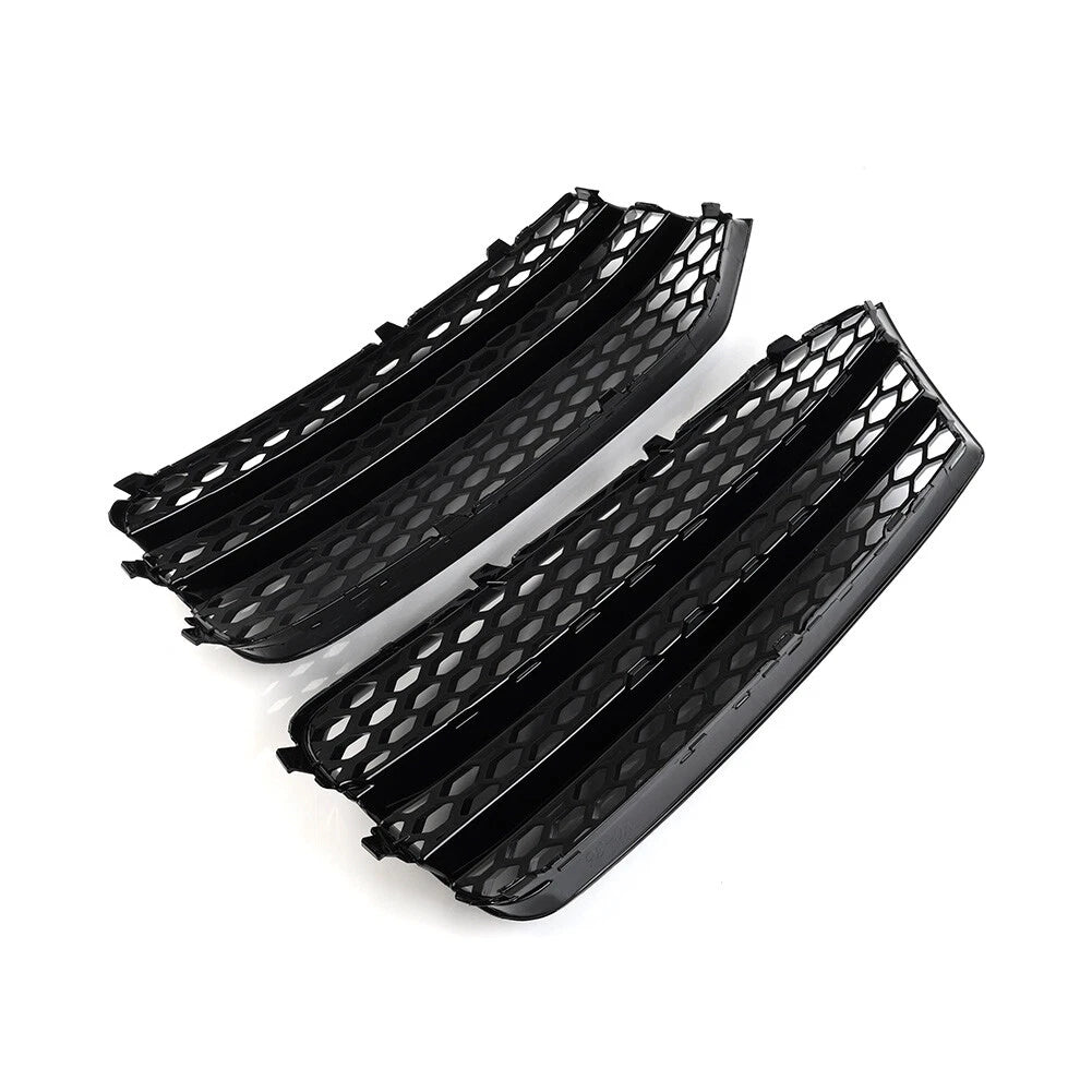 Open Mesh Honeycomb Front Bumper Grille Cover for Audi A1 (2014-2018)