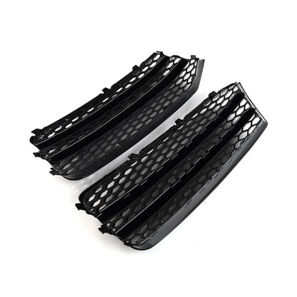Open Mesh Honeycomb Front Bumper Grille Cover for Audi A1 (2014-2018)