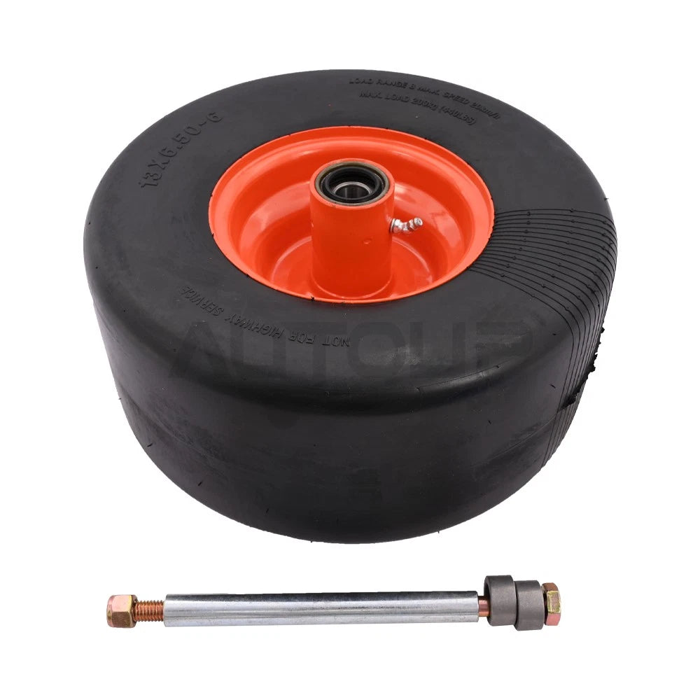 2PK / Wheel Tire 13X6.50-6 Flat Free / for Toro Z250 ZMaster Z597 Mower