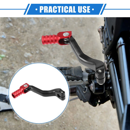 Gear Shifter Lever / Universal / Aluminum Alloy Red Black for Motorcycle
