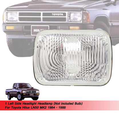 LH Headlight for Toyota Hilux LN50 MK2 Ute(1984-1988)