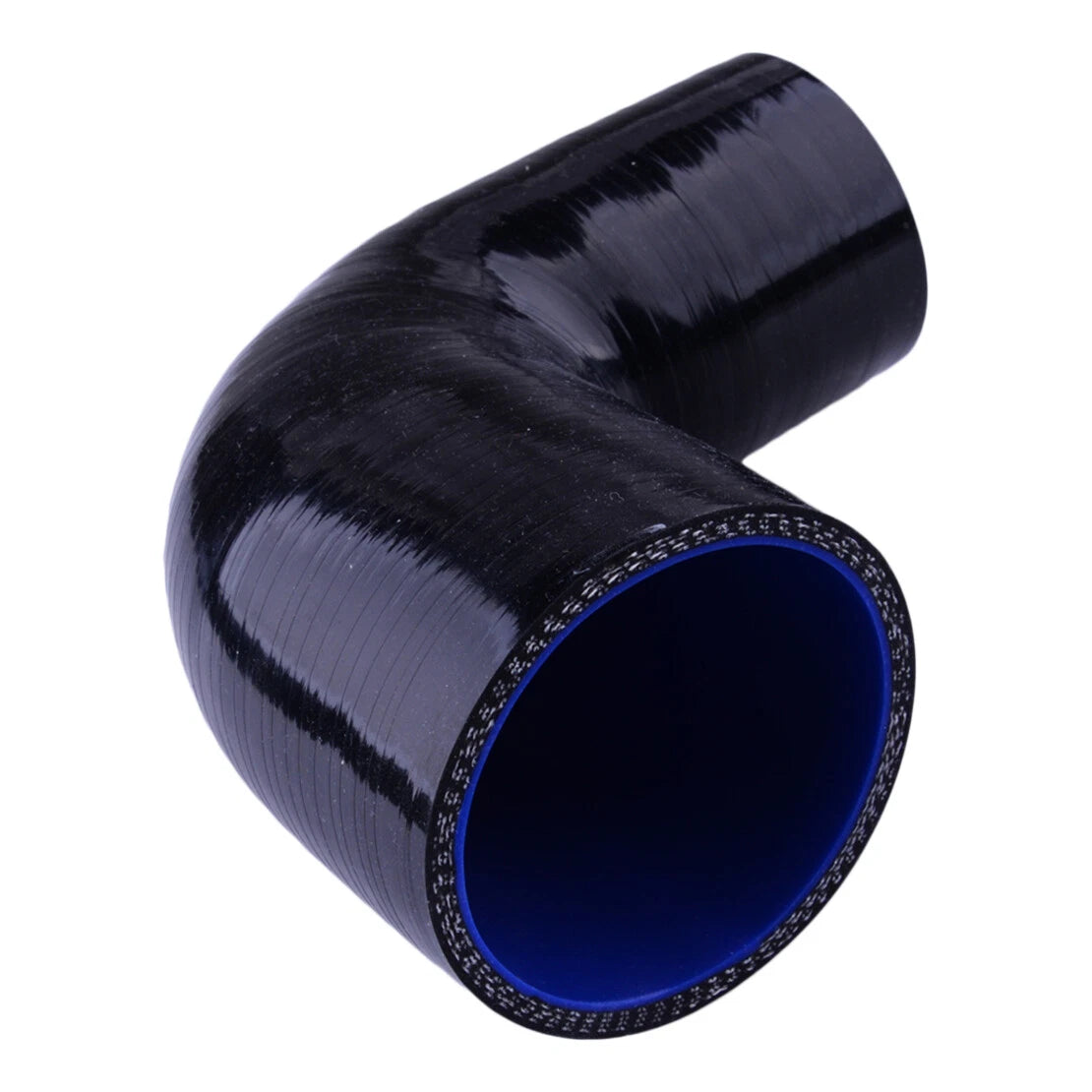 2" to 2.5" 90 Degree Reducer Silicone Hose Pipe Coupler for Turbo Hot