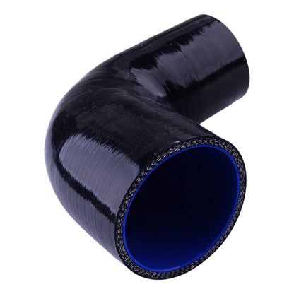 2" to 2.5" 90 Degree Reducer Silicone Hose Pipe Coupler for Turbo Hot