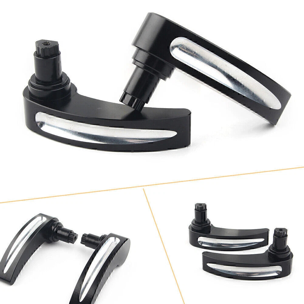 Black Saddlebag Lid Lifter for Harley Touring Road King (2014-2018)