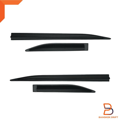 Matte Black OEM Style Side Door Cladding for Mazda BT-50 (2021-2023)