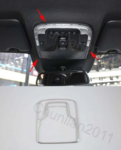 Chrome Front Reading Light Lamp Cover Trim for Mercedes Benz V-Class (2014-2020)