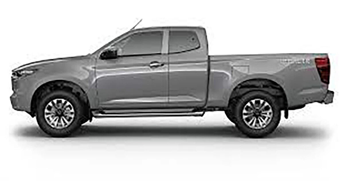 2 x Door Black Handle Bowl Trim for Mazda BT-50 (2021-2024)