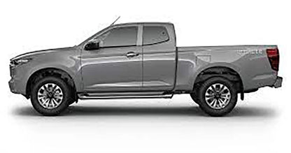 2 x Door Black Handle Bowl Trim for Mazda BT-50 (2021-2024)