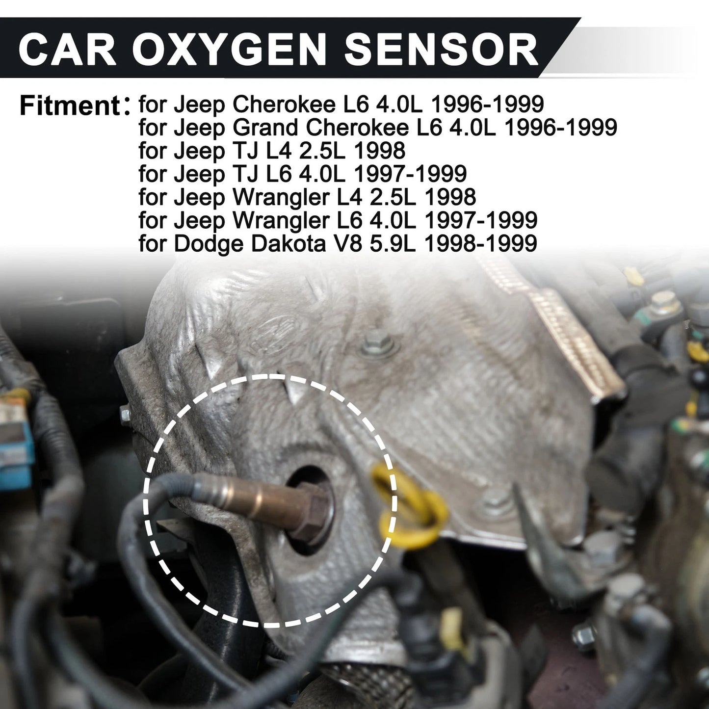 Oxygen Sensors  for Jeep Cherokee L6 4.0L (1997-2001)