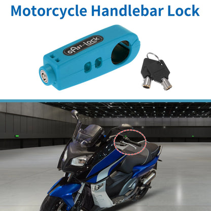 Handlebar Lock / Universal / Throttle Grip Blue for Motorcycle/Scooter/Bike