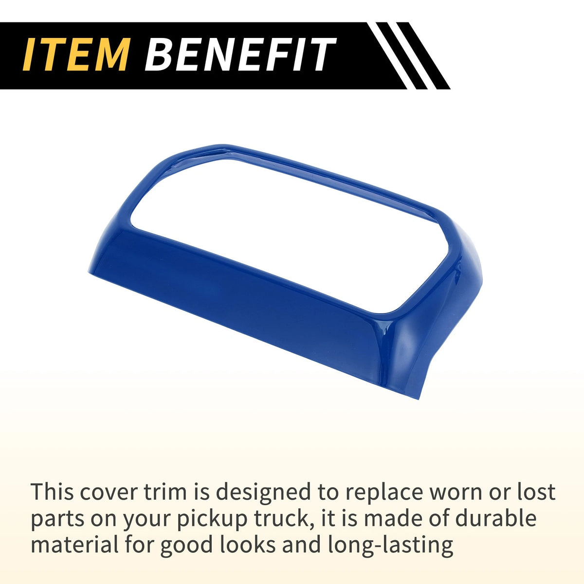 Rear Air Vent Armrest AC Outlet Panel Cover for Jeep Wrangler JL (2018-2023)