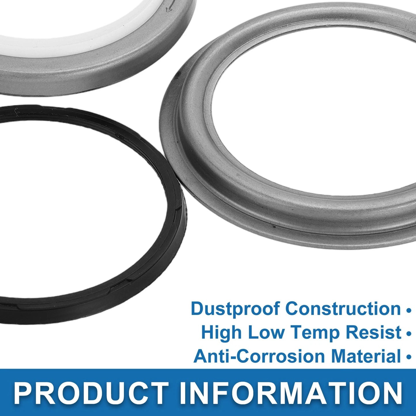 Front Crankshaft Oil Seal with Installer Tool Kit for Dodge 6B 4B Engine