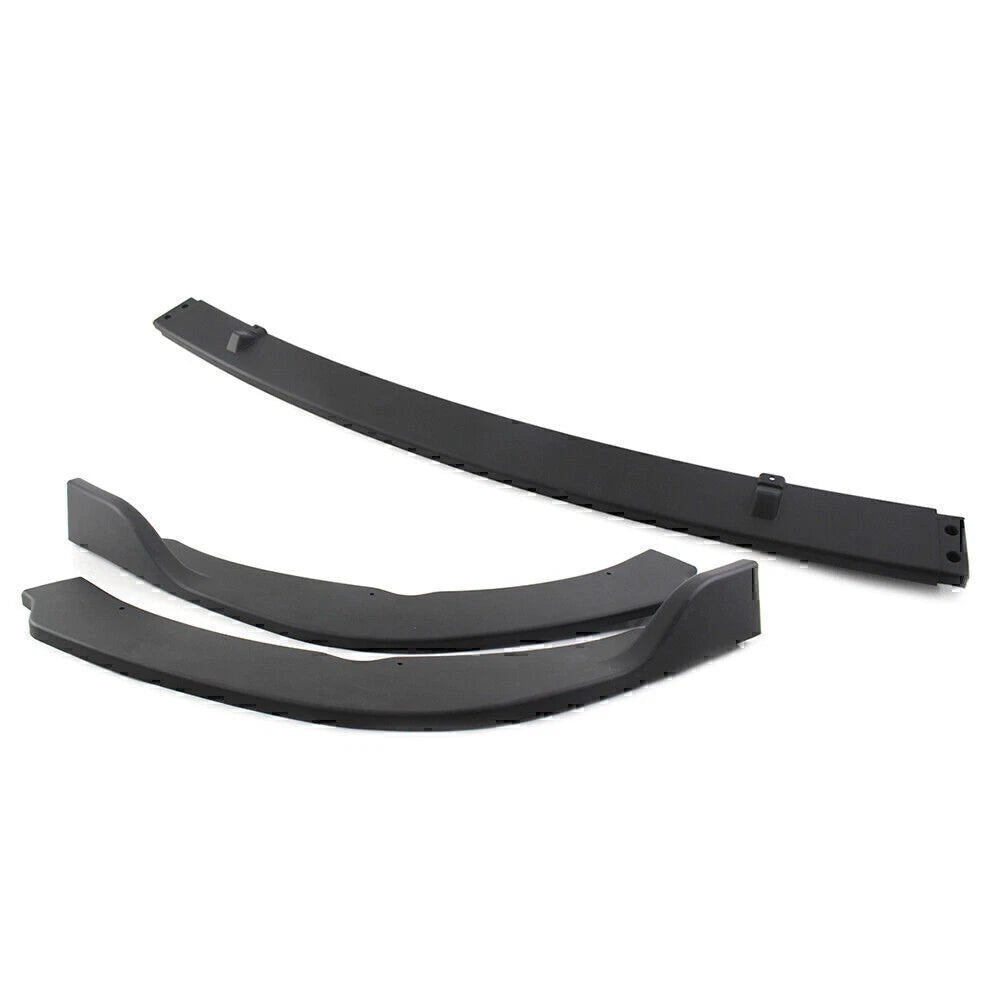 ABS Black Front Bumper Lip Spoiler for Toyota Camry (2018-2020)