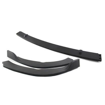 ABS Black Front Bumper Lip Spoiler for Toyota Camry (2018-2020)