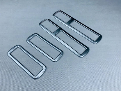 Rear A/C Vent Outlet Cover Trim for 2021-2023 Toyota Sienna 4pcs (2021-2023)