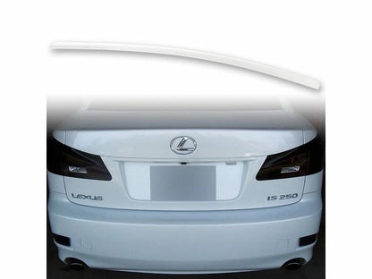Boot Lip Spoiler for Lexus IS250 IS350 XE20 2005-2008 4D White