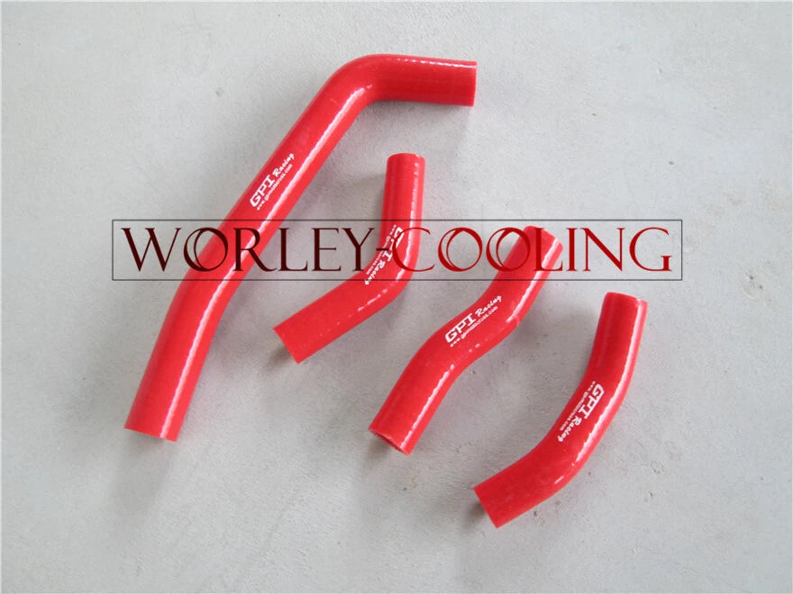 RED Silicone Radiator Hose for Honda CRF250R (2010-2013)