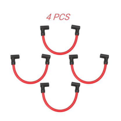 4Pcs Premium Spark Plug Wire for Johnson Evinrude Outboard 9" 582365