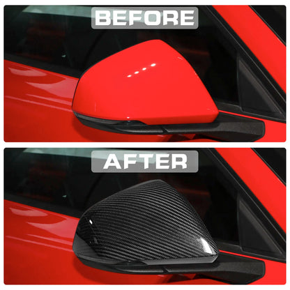 Rear Side Mirror Cover Cap for Ford Mustang (2024-2025)