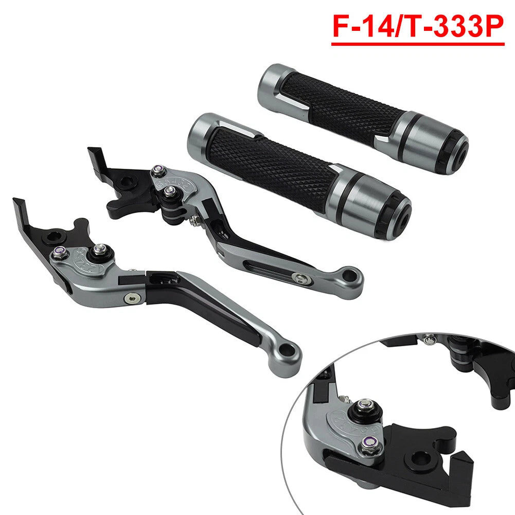 Extendable Brake Clutch Lever Grip Set for Street Twin (2016-2023)