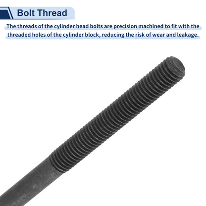 Cylinder Head Bolt Set for Toyota Corolla 1.8L L4 (2009-2020)